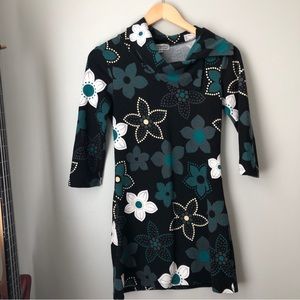 Bold print shift dress